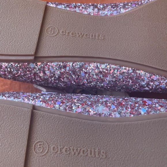 Crewcuts Sparkly Girl’s Shoes, New, size 5 - Picture 6 of 7
